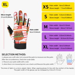 Off Road Motorcycle Touch Screen Full Finger Spring Summer Autumn Mountain Bike Downhill Outdoor Sports Gloves