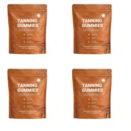 Tanning Gummies for Women, Sunless Bronzing Glow Support, Vegan Sugar-Free, Non-GMO, Astaxanthin & Lycopene, 60 Count