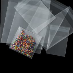 100pcs/lot OPP Self Adhesive Plastic Bag Transparent Cellophane Bags for Candy Cookies Decorative Jewelry Display Storage Bag