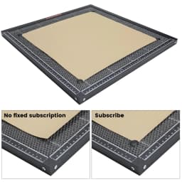ACMER Honeycomb Bed Work Table Panel Universal Board with Heightening Pad Desktop Protection Heat Dissipation for Laser Engraver