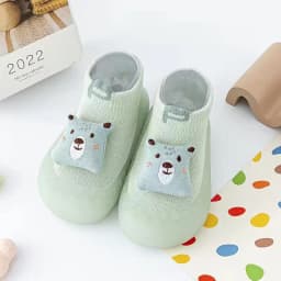 Infant Toddler Spring Summer Soft Sole Sock Shoes Cute Animals Unisex Baby Non-Slip Floor Socks Kids 0-3T Lightweight Prewalker