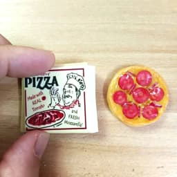 1/6 Scale Dollhouse Miniature Pizza Chicken Fried Chips Juice Mini Fast Food for Blyth BJD Doll House Kitchen Play Accessories
