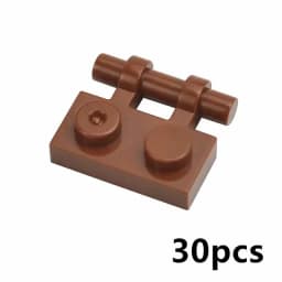 Compatible 63868 92280 60478 18649 MOC Part Assemble Plate Special 1x2 with Handles Thin Brick Clip DIY Building Block Kid Toy