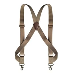 Heavy Duty Trucker Suspenders for Men Work 3.5cm Wide X-Back with 2 Side Clips Hooks Adjustable Elastic Big Tall Trouser Braces