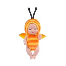 1/6Pcs Reborn Doll Kit Toy Simulation Princess Dolls Toy Mini Cute Sleeping Baby with Clothes Accessories Birthday Gift for Kids