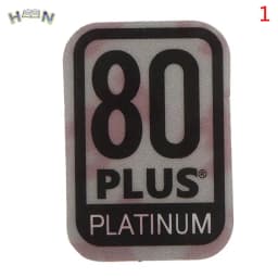 Power Supply 80plus Certification Computer Host Fan Sticker Exhaust Fans Label Chassis Fan Stickers Graphics Card Fans Sticker