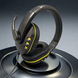 7260 Wired Headphones with Microphone,Suitable for work meetings、Study Recording、Entertainment Games,Compatible:PS4/PS5/Xbox One