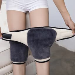 1/2/3PCS Winter Warmers Knee Pads Thickened Thermal Leg Elderly Arthritis Knee Support Unisex Cold Resistant Knee Protector