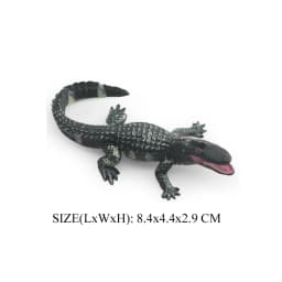 Realistic Plastic Alligator Sarcosuchus Boar Croc Crocodile Wild Animal Model Toy Figurines Party Favors Cake Toppers For Kids
