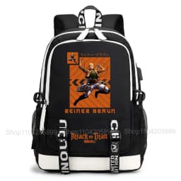 Attack on Titan Backpack Anime Mochila Student School Bag Boys Girls Gift Casual Daily Travel Rucksack