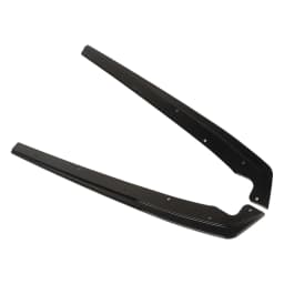 Glossy Black Rear Bumper Side Splitters Flaps for 5 Series G30 G31 M Sport 2017 2018 2019 2020 2021 2022 Car Accessories