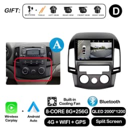 Android OS for Hyundai I30 2006 2007 2008 2009 2010 2011 Car Radio Multimedia Player DSP Stereo WiFi GPS Navigation Head Unit