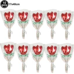 10pcs Mini Rose Flower Balloons Rose Shaped Balloons Birthday Wedding Balloon Mother's Day Decoration Baby Shower Party Supplies