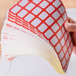 Various Models of Office Self-adhesive Label Paper Oral Paper Self-adhesive Label Stickers Handwritten Price Paper Name Stickers