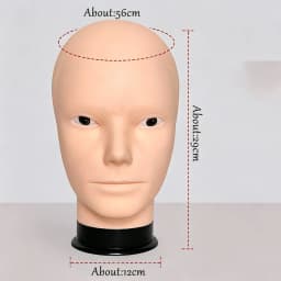 Anime Foam Mannequin Head Stable Lightweight Wig Display Stand for Jewelry Headwear Hat Display Stand Manikin Foam Head Model