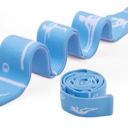 Yoga Stretching Straps with 8/10/12 Loops for dnace, Physical Therapy, Elastic Stretch Bands for Pilates, Gymnastics, Ballet