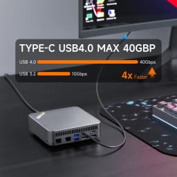 KTHIN MID3 Mini PC I5 1340P 13600H WIFI6 BT5.2 Mini Computer DDR5 16GB RAM 512GB ROM 2.5G LAN USB4.0 Mini Computer/ OpenClaw