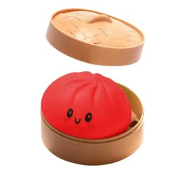 Ocean Series Shark Shiny Dumplings Soft Slow Elastic Pressure Ball Sensory Squeeze Toys Realistic Mantou Squid Decompression