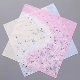 6pcs Women's Antique Old-fashioned Pure Cotton Water-absorbing Sweat-wiping Handkerchief Thin Printed Cotton Hand Towel Square