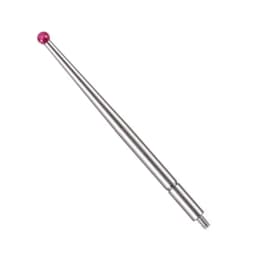 21CZA211 Contact Points Dial Test Indicator 2mm Ru By Ball Tip M1.6 Threaded 44.5mm Length For 513-415-10 513-215N 513 CMM Tool