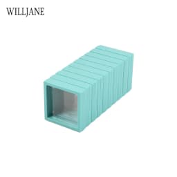 Bulk 3D Floating Frame Display Holder Stand Ornament Organizer Case Lot of 10 Travel Portable Suspended Gift Jewelry Storage Box