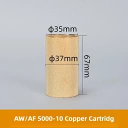 HEBAI AFR BF BFR GFR AW AF 2000 3000 4000 5000 Pneumatic Air Filter Element Copper Cartridge Fiber Filter Element Air Treatment