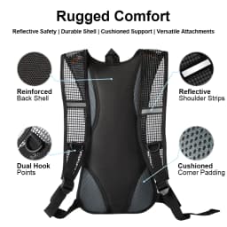 Hydration Backpack Hydration Pack with 2L Water Bladder, Lightweight Insulation Water Backpack for CyclingHiking,RunningClimbing