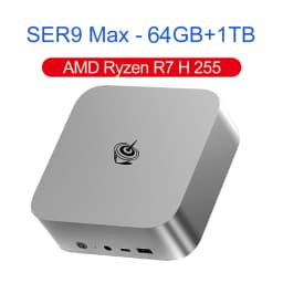 Beelink SER9 Pro Max AMD Ryzen 7 H255 24GB LPDDR5X RAM 1TB NVMe SSD Win 11 Ubuntu Type C Wifi6 BT5.2 Gaming PC SER9 HX370 HX470