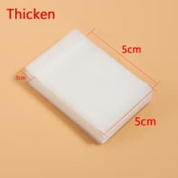 100pcs Transparent Frosted Opp Bag Self Adhesive Pouch for DIY Handmade Candy Cookie Wedding Birthday Party Gift Packaging Bag