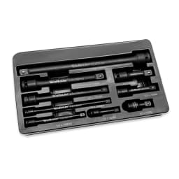 Winholder 9PCS Impact Extension Bar Set 1/2" 3/8" 1/4" Drive Long Reach Extension Bar Set Workshop Tool