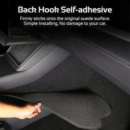 For Tesla Model 3 Y YL 2021-2027 LHD Center Console Two Side Anti Kick Pad Protector PU Leather Sticker Cover Car Accessories
