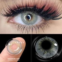 AMARA Colored Lenses Eyes 1Pair Yearly Colored Contact Lens For Eyes Beauty Contact Lenses Eye Cosmetic Color Lens Eye Makeup