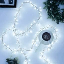 Cluster Garland Fairy Lights Copper Wire Remote Control LED String Lights Wedding Party Christmas Room Decorations