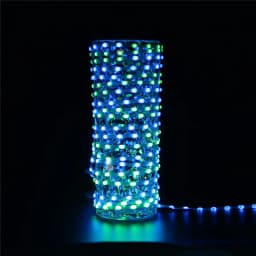 DC5V/12V 1000 Pixels WS2811 LED Seed Pixel String Light RGB IC Addressable Full Color IP68 3Pin Wire 1.5cm-10cm Pitch