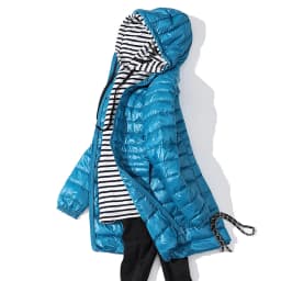 Plus Size Ultra-light Thin Down Jacket Women Long Autumn Winter Slim Hooded Warm White Duck Down Coat Women Packable Outerwear