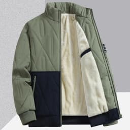 Men's Jacket Stand Collar Mens Parka Winter New Down Jacket Fleece Warm Jackets Men Business Leisure Coat Baseball Coats 2569