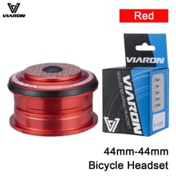 VIARON Bicycle Headset 4455ST/4456ST CNC 11/8"-11/2" Sealed Bearing Straight Tapered Tube Fork MTB Bike Headset