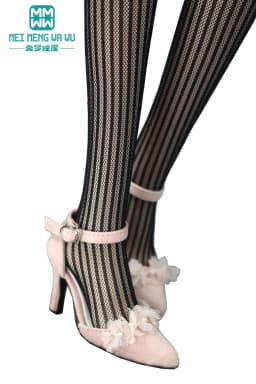 7.5cm mini Toys Doll Shoes 58-60cm 1/3 DD Doll Toy Ball Joint Doll Fashion Bow scrub shoes Doll Gift