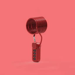 4 Digit Combination Code Number Lock With Spring Coil Wire Rope For Luggage Zipper Bag Backpack Suitcase Drawer Locks