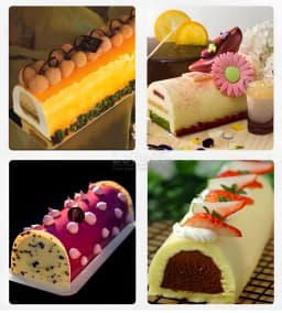 Long Style Bread Mousse Cake Mold Round Trigon Ladder Wavy Flower Shape Aluminium Dessert Steaming Moulding DIY Kitchen Gadgets