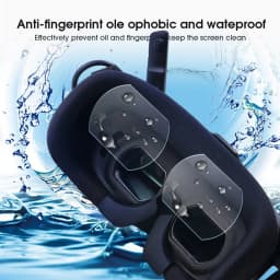 For DJI N3 Flight Goggles Camera Lens Films 9H Hardness Tempered Glass Anti-scratch Dustproof Camera Cover for DJI Goggles N3