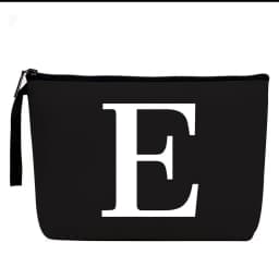 Cosmetic Bag Letter Pattern MakeUp Bag Toiletries Organizer Wash Storage Pouch Wedding Party Bride Gifts Makeup case Organizer