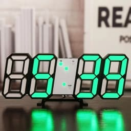 Digital Wall Clock Desk Watches Electronic Alarm Modern Home Decoration for Bedroom Decor Interior Led Table Clocks Living Room