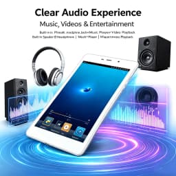 8 INCH Android 7.0 MTK6753 Pocket Phone Call Tablet PC 4GB RAM+64GB ROM WIFI Support SIM Card Quad Core 1920*1200  IPS Screen
