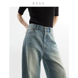 A Must-Have for Pear-Shaped Figures~ High-Waisted Casual Jeans, Cotton and Linen Wide-Leg Pants That Cover the Body, Women's Long Pants, New Spring 2026 Style