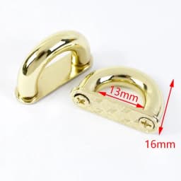 5/10Pcs Deepeel Metal Arch Bridge Bag Side Clip Buckle D Ring Screw Hook Handbag Strap Handle Connect Clasp Bags Accessories