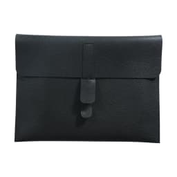 Business PU Leather A4 Document Bag Personlized Wholesale Luxury 13 Inch Laptop Bag Custom Name Office Storage Bag Folder Sleeve