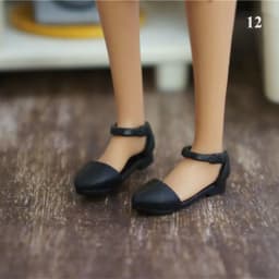 Plastic For 1/6 Dolls Boot High Heels Shoes Doll Shoes Foot Length 2.2cm Colorful Female Fashion Accessories