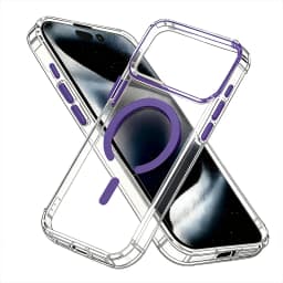 Ultra Slim Luxury Magnetic Shockproof Phone Case for iPhone 17 Air 16e 15 14 13 Pro Max for Magsafe Wireless Charge Cases Cover