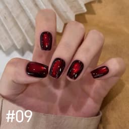 10ML 1-10PCS Winter New Style Hot Selling Black Nails Brown Nails Glass Bead Magnet Cat Eye Nail Polish Nail Set Nail Supplies